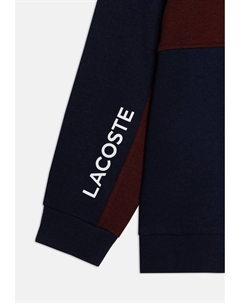 Толстовка COLOR BLOCK UNISEX, темно-коричневый Lacoste