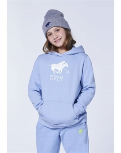 Пуловер с капюшоном, синий Polo sylt