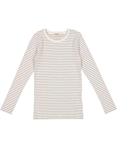 Голубая полосатая рубашка тани с длинным рукавом для девочек Marmar copenhagen