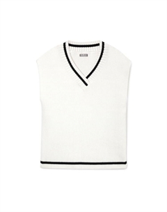 Свитер-жилет, бежевый Gulliver