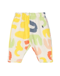 Брюки с принтом Carnival, бежевый Bobo choses