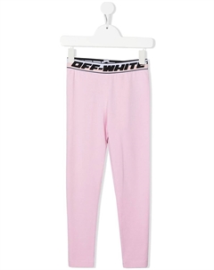 Легинсы с логотипом Kids, розовый Off-white
