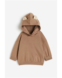 Худи с колор-блоками, коричневый H&m