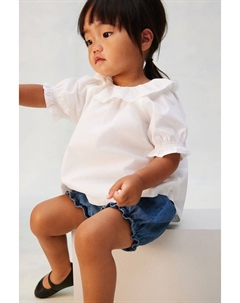 Шаровары из мягкого денима, синий H&m