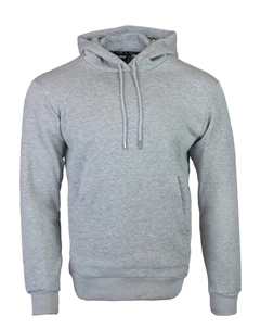 Пуловер с капюшоном, серый Fuper