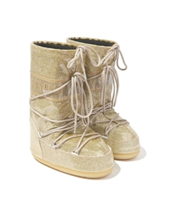 Сапоги Icon с логотипом, золотистый Moon boot kids