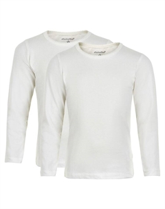 Лонгслив, цвет in weiß Minymo®