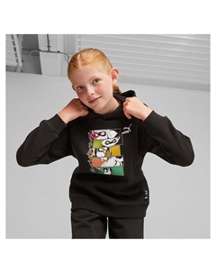 Пуловер с капюшоном, черный Puma