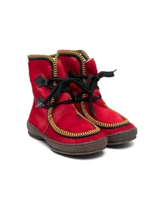 Ботинки Heidi на шнуровке, красный Pèpè