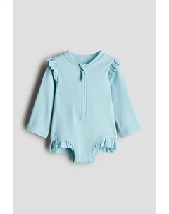 Купальник с длинными рукавами, бирюзовый H&m