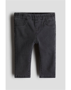 Трегинсы из хлопкового денима, серый H&m