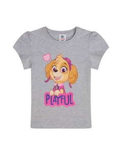Футболка, серый Paw patrol