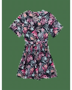 Платье, цвет blau/mehrfarbig S.oliver