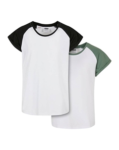 Футболка, цвет white/saliva+white/black Urban classics