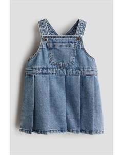 Джинсовое платье-комбинезон, синий H&m
