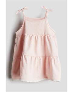 Платье-Майка из хлопкового джерси, розовый H&m