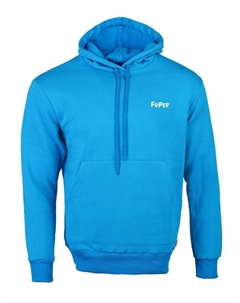 Пуловер с капюшоном, синий Fuper