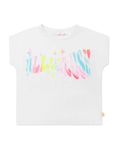 Футболка с логотипом, белый Billieblush