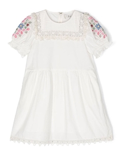 Платье Beena с цветочной вышивкой, белый Sea