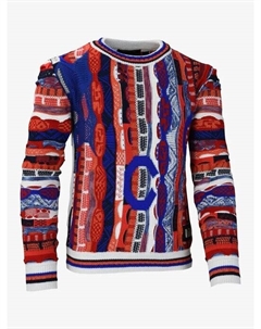 Вязаный свитер касатта, белый Carlo colucci