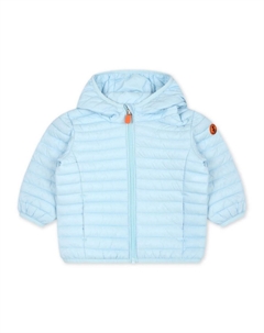 Пуховик с капюшоном, синий Save the duck kids