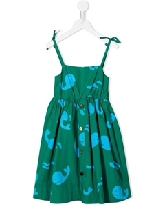 Платье Esme из органического хлопка с принтом, зеленый Rejina pyo