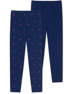 Леггинсы 95/5 органический хлопок, синий Schiesser