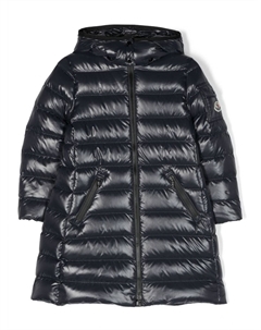 Пуховик Moka с нашивкой-логотипом, синий Moncler enfant