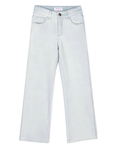 Джинсы с нашивкой-логотипом, синий Pucci junior