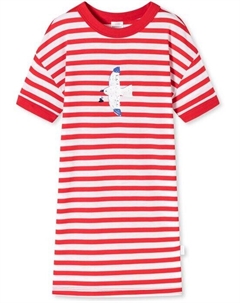 Ночная рубашка естественная любовь, красный Schiesser