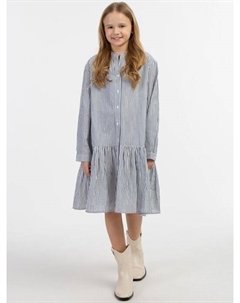 Платье с длинными рукавами, синий Dreimaster