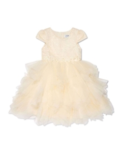 Платье из тюля с пайетками, бежевый Iame