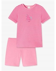 Детские короткие пижамы., розовый Schiesser