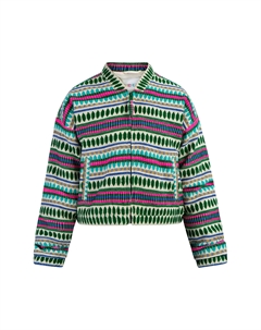 Функциональная куртка Bomberjacke, цвет Mehrfarbig Türkis Izia