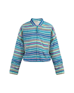 Функциональная куртка Bomberjacke, цвет Mehrfarbig Blau Izia