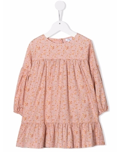 Ярусное платье Magnolia с цветочным принтом, розовый Knot