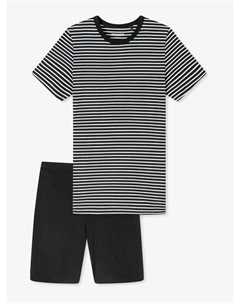 Детские короткие пижамы., черный Schiesser