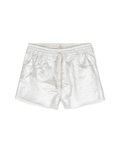 Шорты с эффектом металлик, серебристый Andorine