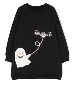 Платье-джемпер Happy Ghost, серый Wauw capow by bangbang