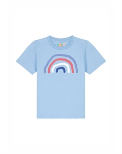 Футболка с принтом REGENBOGEN, цвет blue soul Watapparel