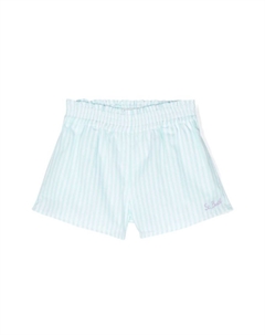Шорты в полоску, зеленый Mc2 saint barth kids
