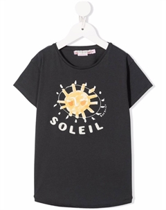 Футболка с принтом, серый Bonpoint