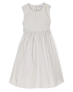 Платье из органического хлопка с бантом, серый Kindred