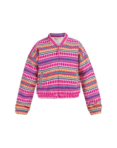 Функциональная куртка Bomberjacke, цвет Mehrfarbig Pink Izia