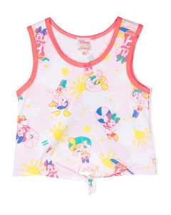 Топ с графичным принтом из коллаборации с Disney, розовый Billieblush