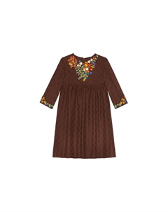 Платье детское, коричневый Gucci