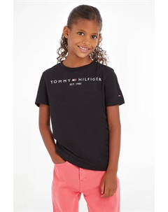 Базовая футболка, черный Tommy hilfiger