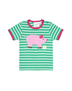 Футболка, зеленый Toby tiger