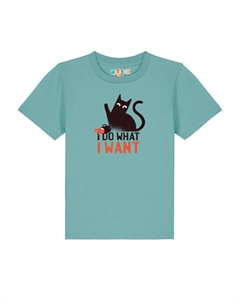 Футболка, цвет teal monstera Watapparel