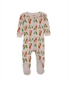 Детская хлопковая пижама с кроликом Leveret